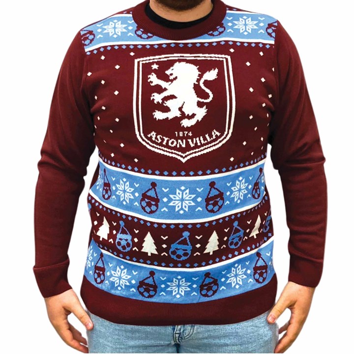 Aston Villa FC Christmas Jumper XXL