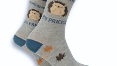 Surrounded By Pricks Socks - Size 4 - 8