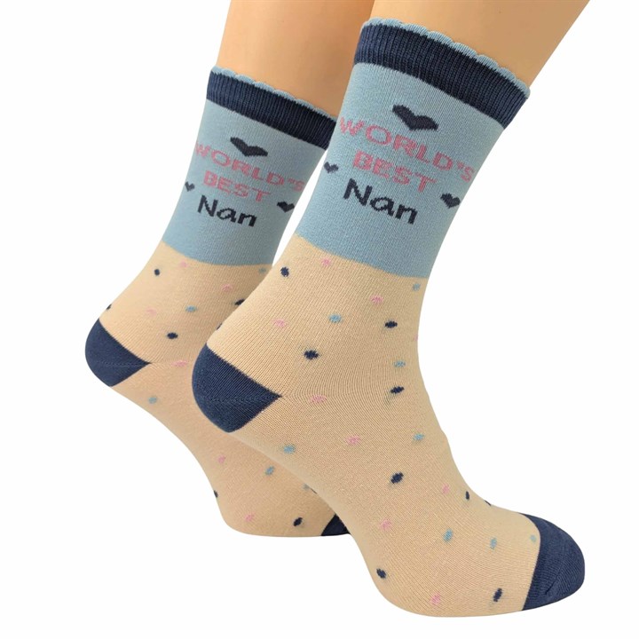 World’s Best Nan Socks – Size 4 – 8