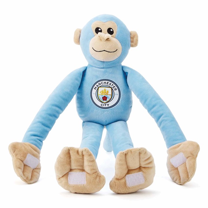 Manchester City FC Hanging Monkey Plush