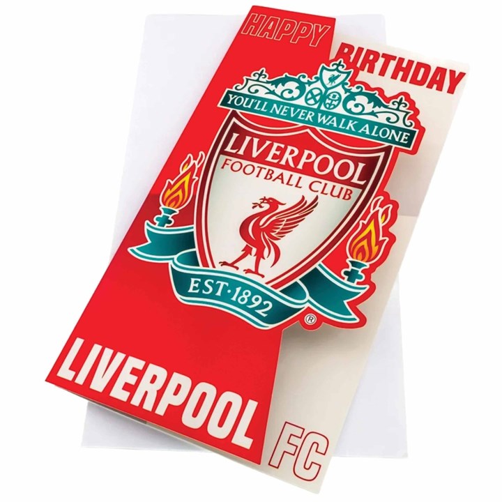 Liverpool FC Crest Birthday Card
