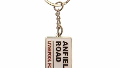 Liverpool FC Street Sign Keyring