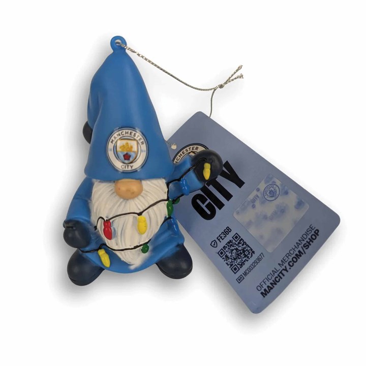 Manchester City FC Gonk Fairy Lights Ornament