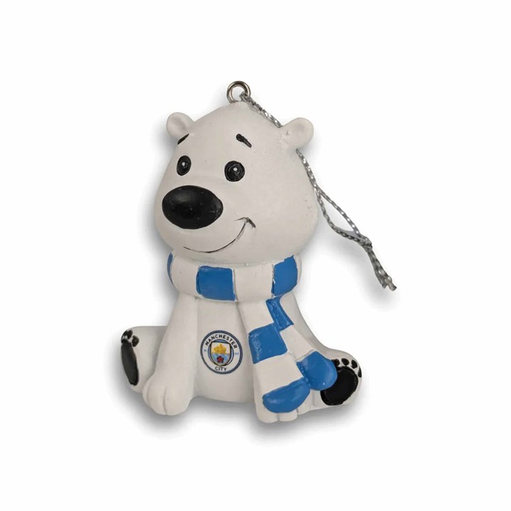 Manchester City FC Polar Bear Ornament
