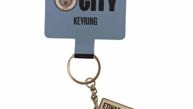 Manchester City FC Street Sign Keyring