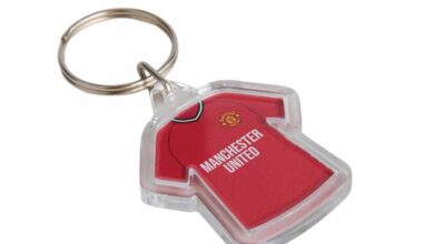 Manchester United FC Reversible Kit Keyring