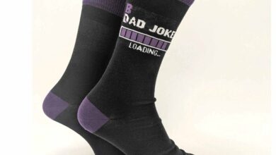 Bad/Dad Jokes Loading Socks - Size 7 - 11