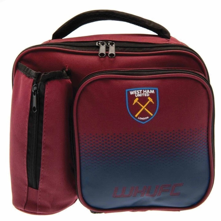 West Ham United FC Fade Lunch Bag with Bottle Holder