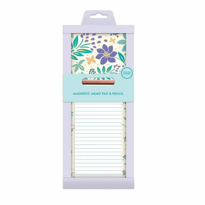 Lucilla Lavender Magnetic Memo Pad