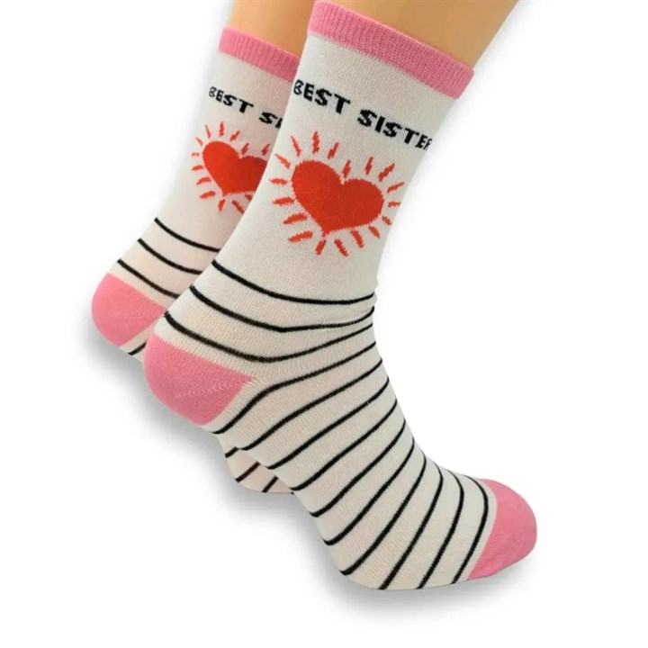 Best Sister Socks – Size 4 – 8