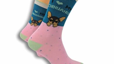 I Heart My Chihuahua Socks - Size 4 - 8