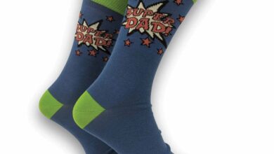 Super Dad Socks - Size 7 - 11