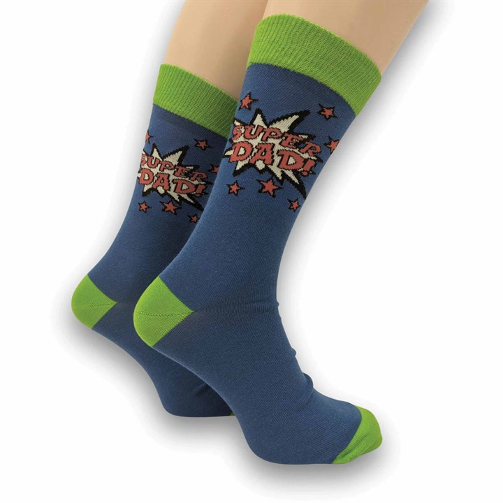 Super Dad Socks – Size 7 – 11