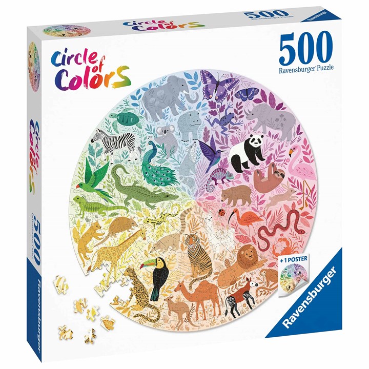 Ravensburger, Animals Circular Jigsaw