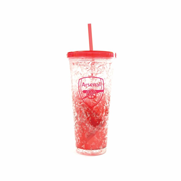 Arsenal FC Freezer Cup with Straw