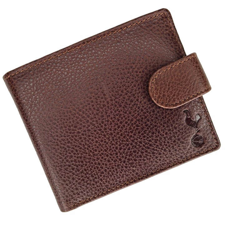 Tottenham Hotspur FC Premium Brown Leather Wallet