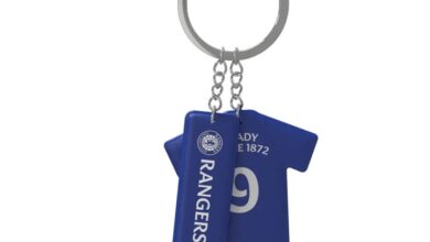 Rangers FC 2 Icon Keyring