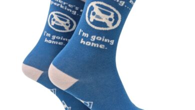 Nowhere to Park Socks - Size 4 - 8