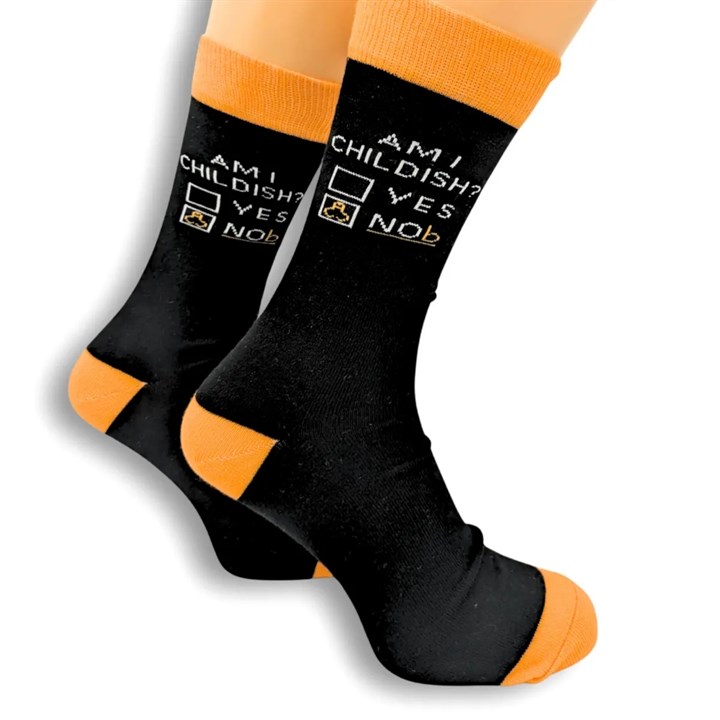 Am I Childish? Socks – Size 7 – 11