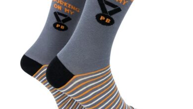 Working on my PB Socks - Size 7 - 11