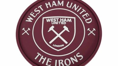 West Ham United FC Text PVC Coaster