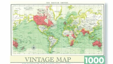 Vintage Maps Jigsaw