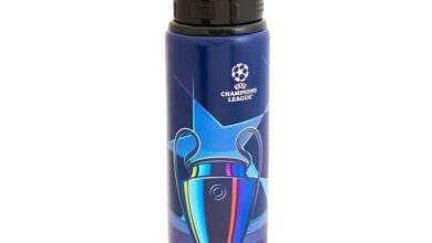 Champions League Print Water Bottle