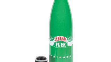 Friends Central Perk Metal Water Bottle