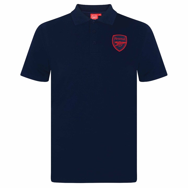 Arsenal FC Adult Navy Polo Shirt