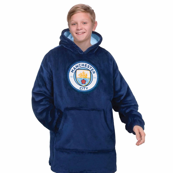 Manchester City FC Kids Oversized Hoodie 10 – 14 Years