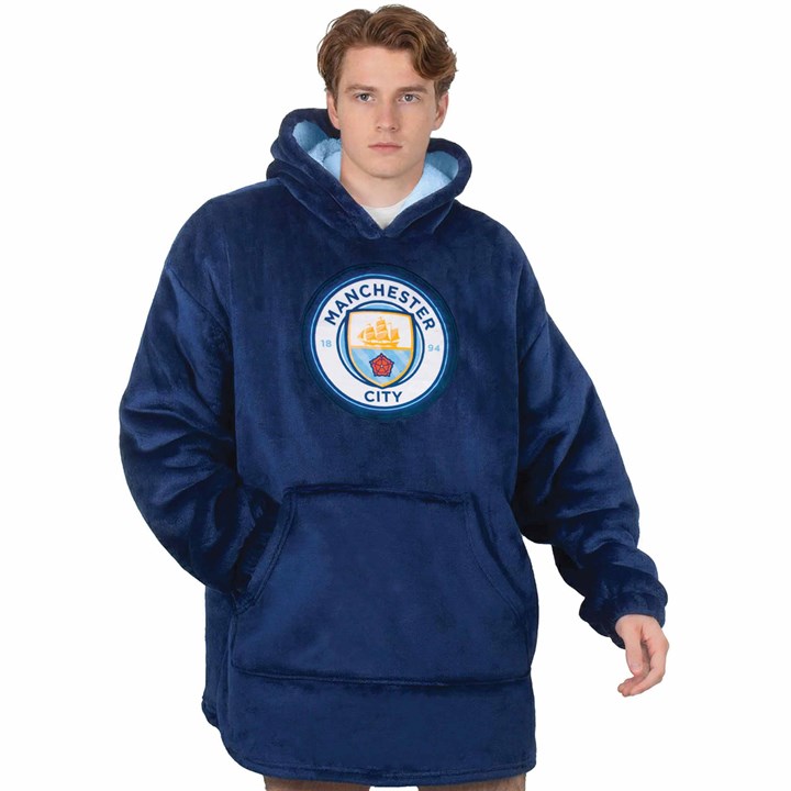 Manchester City FC Adult Oversized Hoodie XL – XXXL