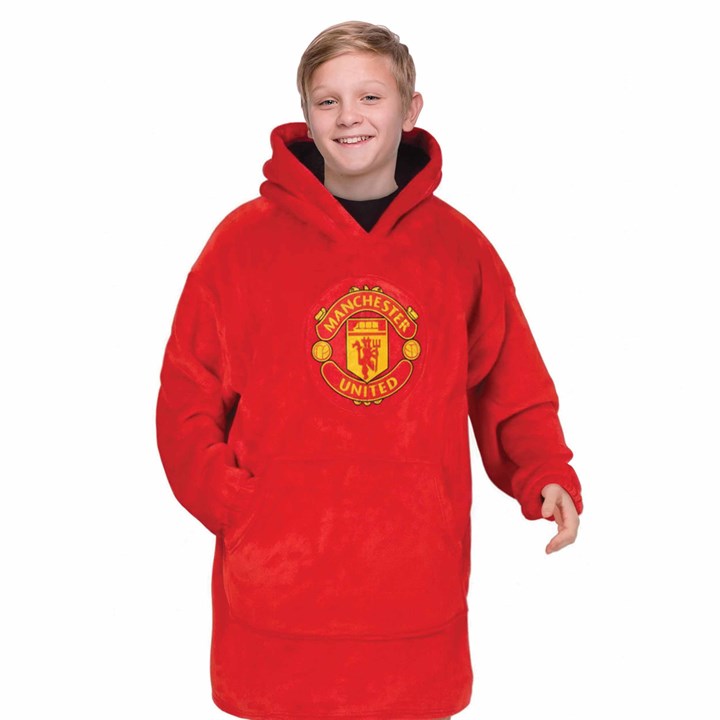 Manchester United FC Kids Oversized Hoodie 6 – 10 Years