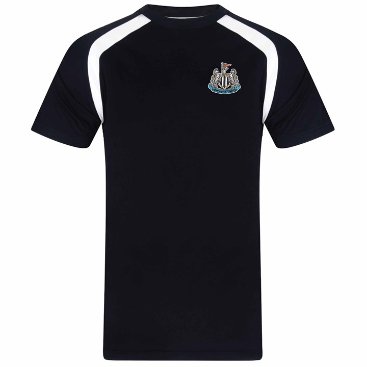 Newcastle United FC Kids Black T-Shirt