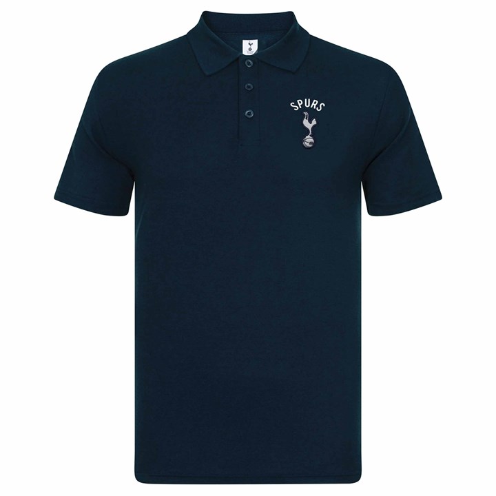 Tottenham Hotspur FC Adult Navy Polo Shirt