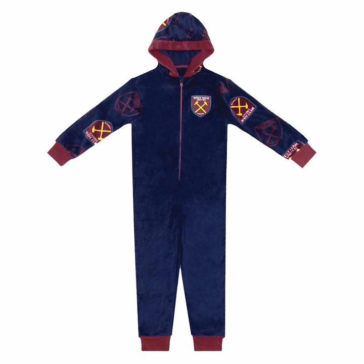 West Ham United FC Kids All-In-One Fleece 2 – 3 Years