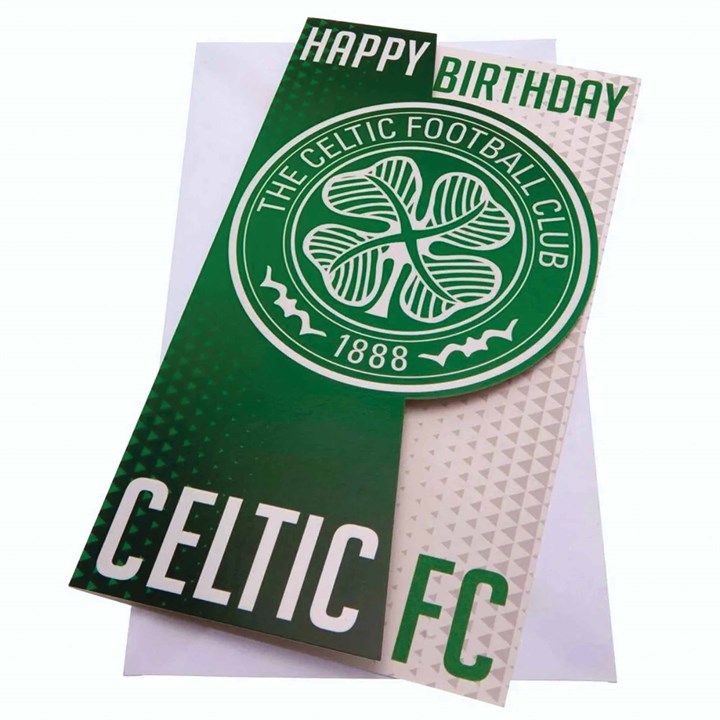 Celtic FC Crest Birthday Card