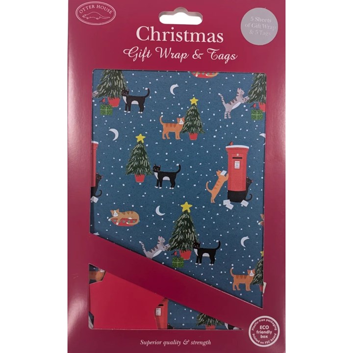Posting Time Christmas Wrap & Tags
