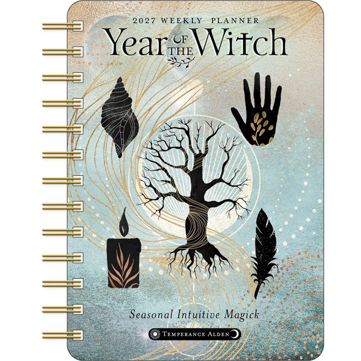 Year Of The Witch, Seasonal Intuitive Magick A5 Diary 2027