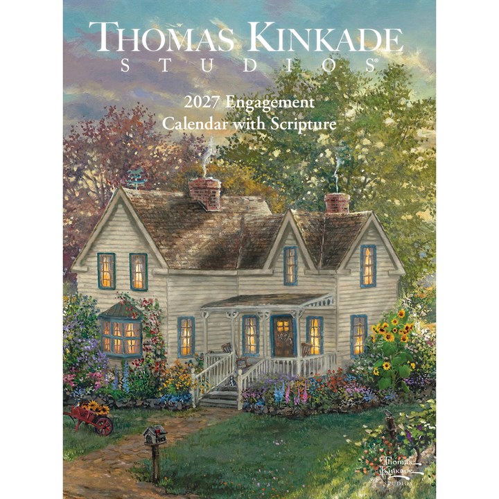 Kinkade, Studios Scripture Deluxe Diary 2027