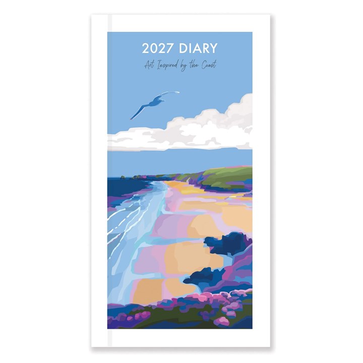 Becky Bettesworth, British Coastlines Slim Diary 2027