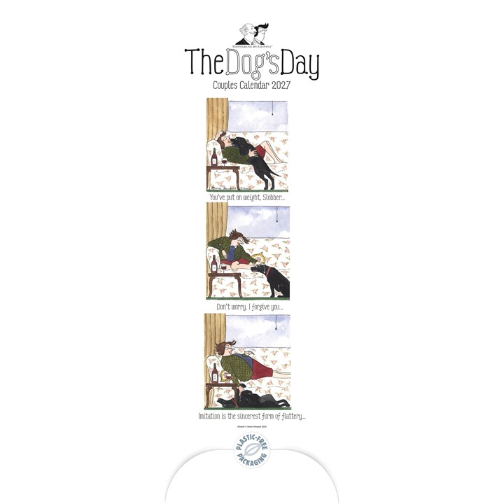 Tottering By Gently, The Dog’s Day Slim Calendar 2027