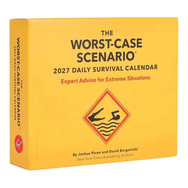 Worst Case Scenario Desk Calendar 2027