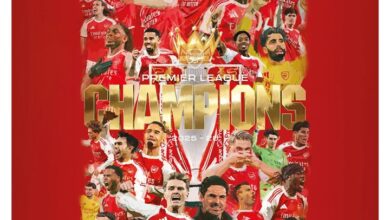 Arsenal FC Easel Desk Calendar 2027