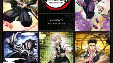 Demon Slayer Calendar 2027