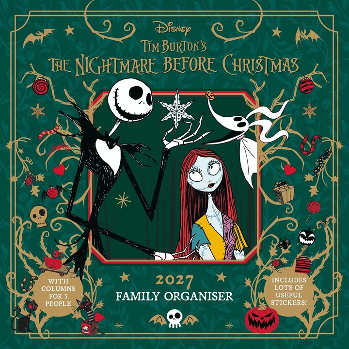 Disney, Nightmare Before Christmas Family Organiser 2027