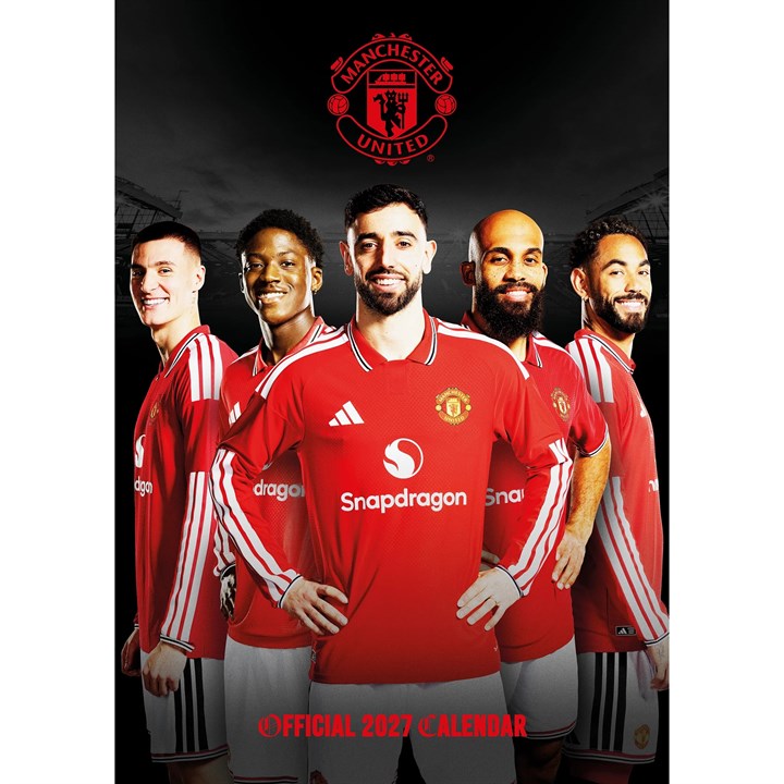 Manchester United FC A3 Calendar 2027