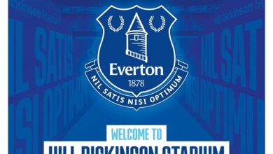 Everton FC Easel Desk Calendar 2027