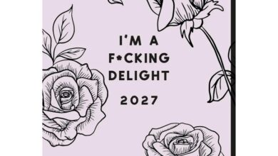 I Am a F*cking Delight A7 Diary 2027