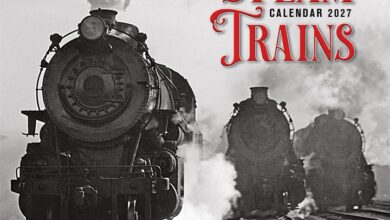 In Celebration of Steam Trains Calendar 2027