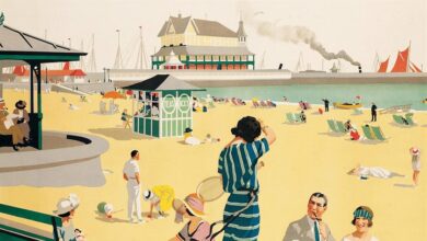 English Travel Posters Calendar 2027